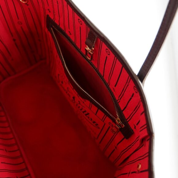 Authentic Preowned Louis Vuitton Damier Ebene Neverfull MM - Picture 11 of 16